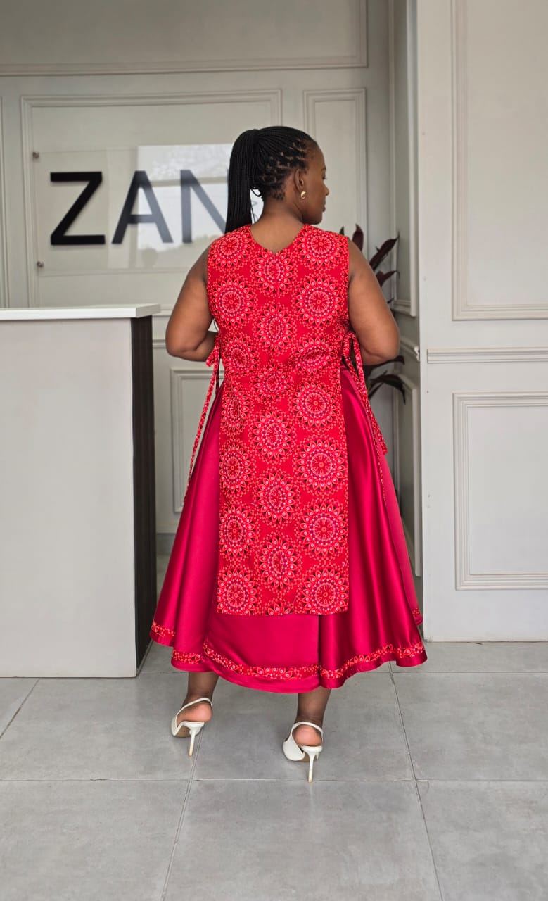 Malebo Top (Top Only) - Back View by ZanBlack